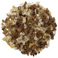 American Fire Glass 1/2 in Zion Reflective Fire Glass, 10 Lb Bag AFF-ZIRF12-10